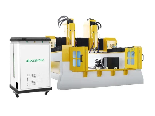 Dual Spindles CNC Stone Carving Machine - Image 3