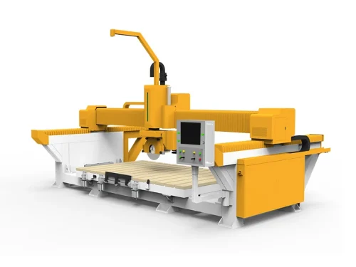 CNC stone cutting bridge saw for granite and marble