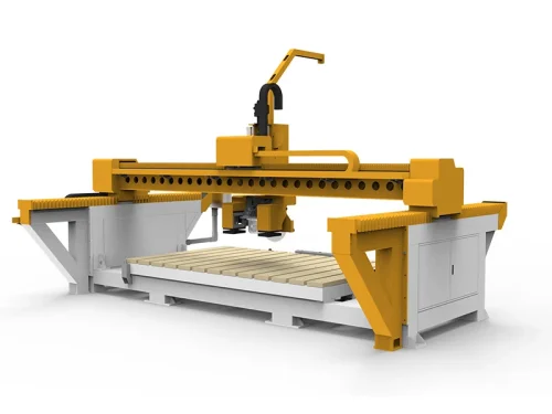 CNC stone cutting bridge saw for granite and marble - Image 3