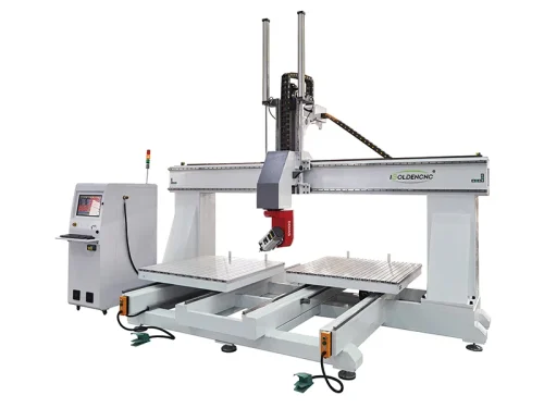 5-axis double-table moving machining center
