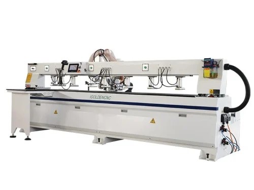 Four-process handle-free side hole machine