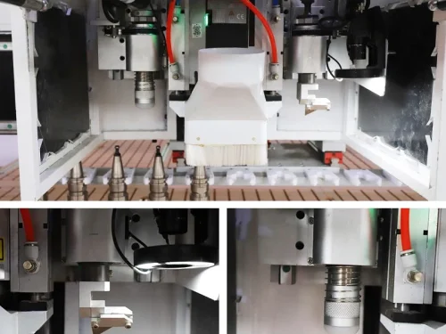 2030 Wood Carving Machine (Vibration Knife + Bevel Knife + Pressure Wheel) - Image 7