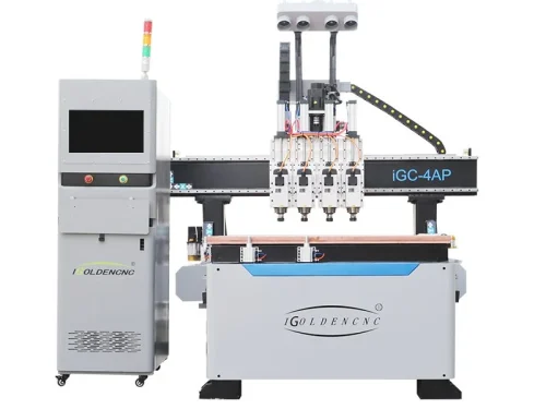 Double Platform MDF And Plywood Board Cutting CNC Router Machine - Image 2