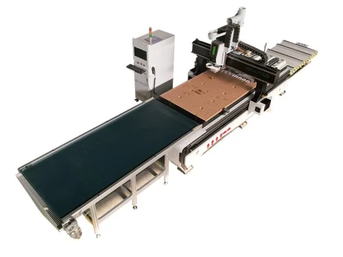 CNC cutting machine with automatic loading and unloading platform - Image 2