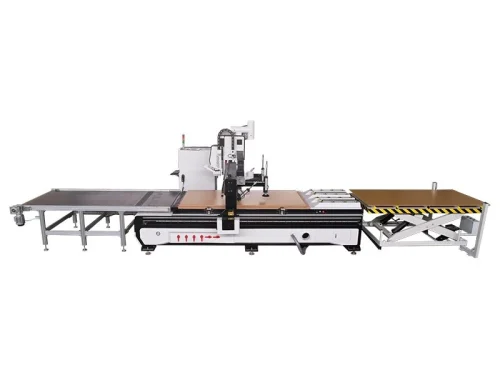 CNC cutting machine with automatic loading and unloading platform - Image 4