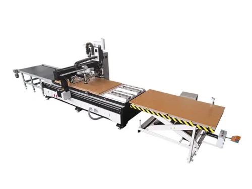 CNC cutting machine with automatic loading and unloading platform - Image 5
