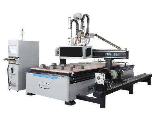 CNC Wood Door Making Machine Processing Center
