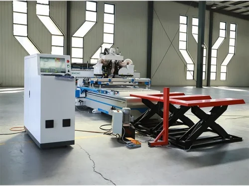 Smart dual-station door frame and blade machine - Image 5