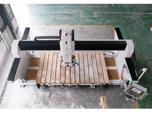 5 Axis CNC Stone Cutting Bridge Saw - Image 5